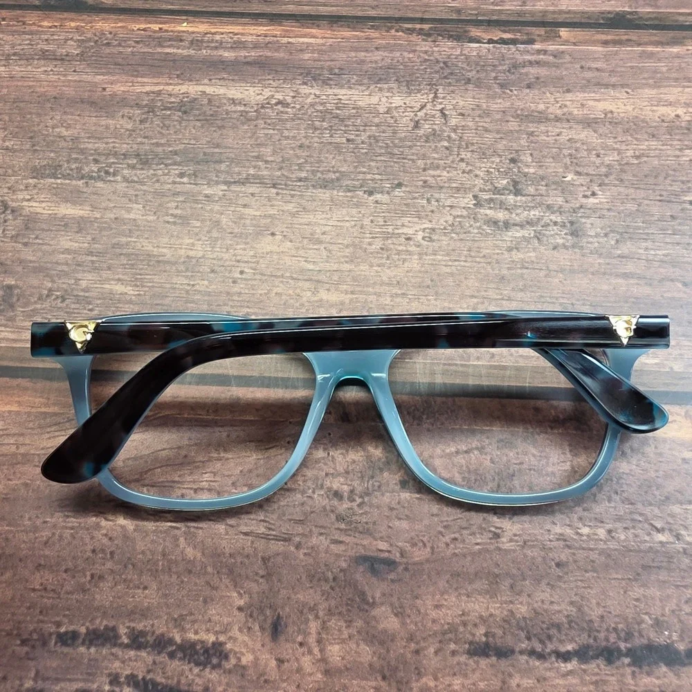Guess GU2949-3 Blue Tortoise Shell Cat Eye Eyeglasses 53-15-140 Designer Frames